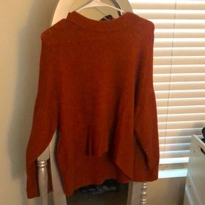 A New Day Burnt-Orange Sweater